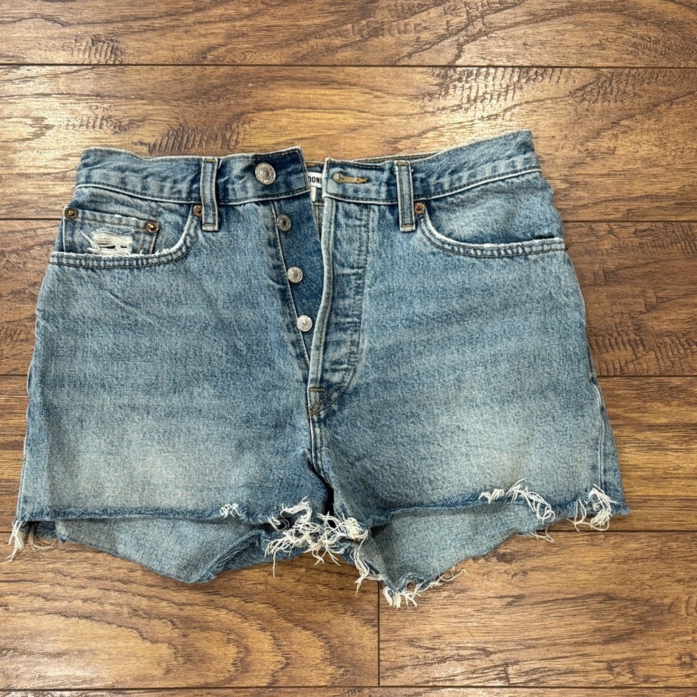 Re/Done Jean Shorts